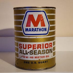 Vintage Marathon Oil - Etsy