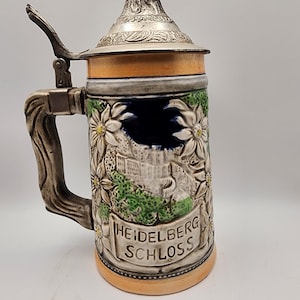 Beer stein heidelberg - Etsy 日本