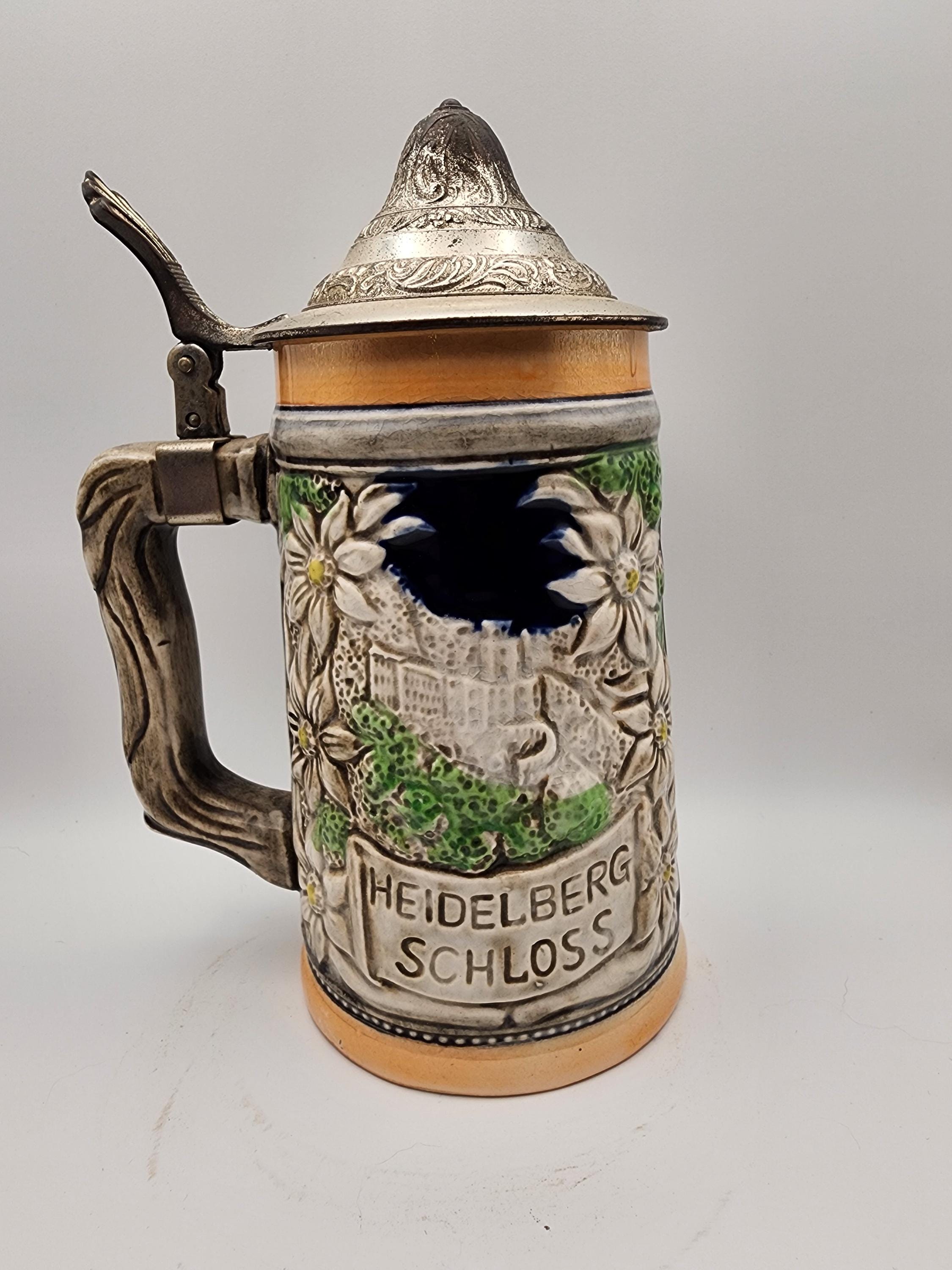 Beer stein heidelberg - Etsy 日本