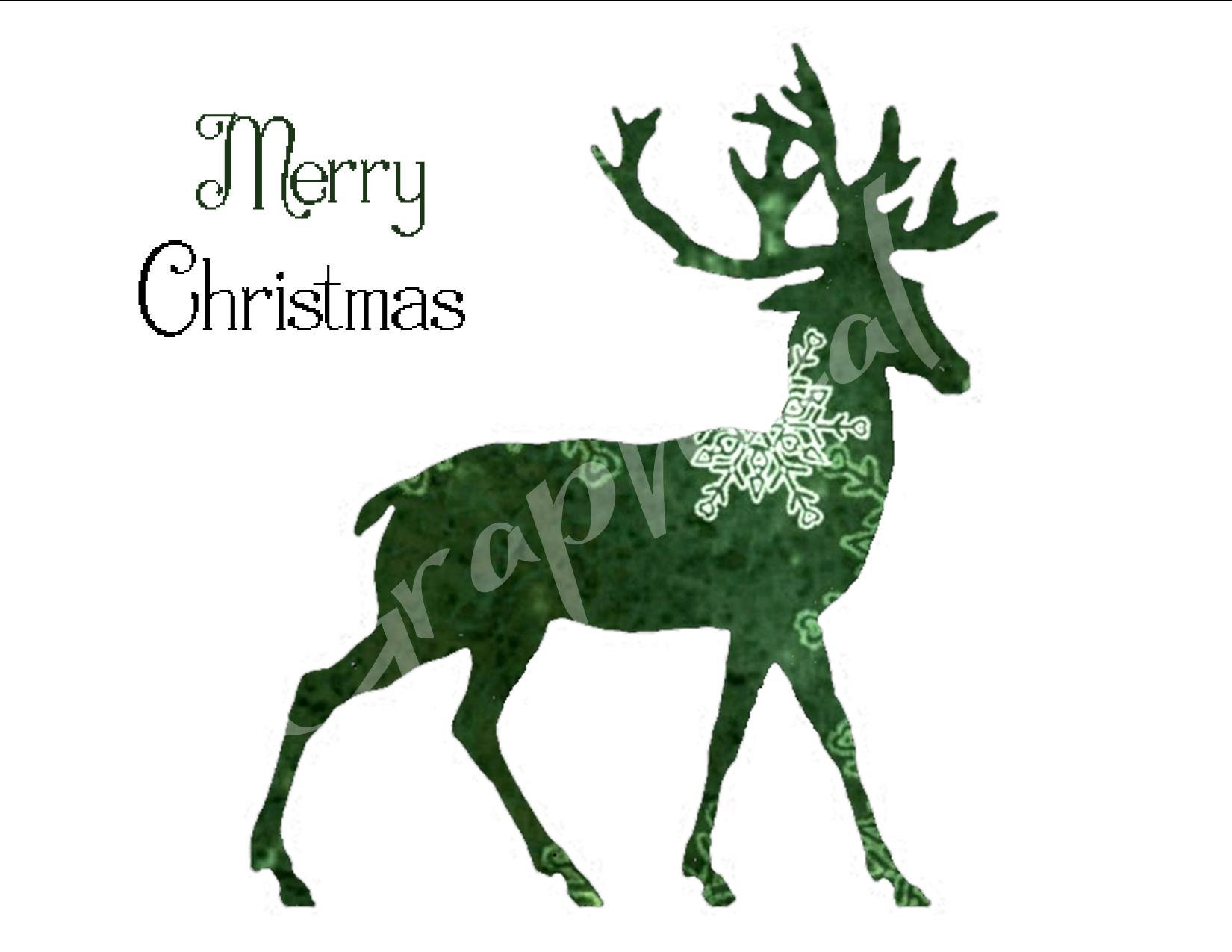 Two Deer Printables 2 for 1 Digital Download Full Size | Etsy
