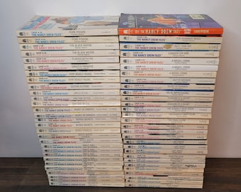 NANCY DREW Case FILES Build A Book Lot Collection Choose Titles  by Carolyn Keene Softcover Young Adult Novels Fiction 80s