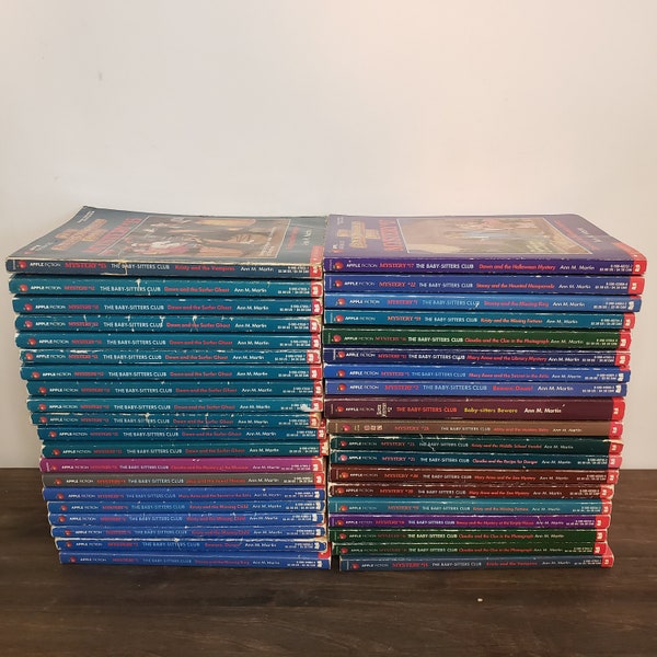 BABYSITTERS CLUB MYSTERIES Bauen Sie ein Buch Lot Wählen Sie Titel von Ann M Martin Kapitel Bücher