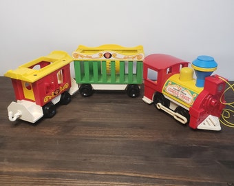 vintage fisher price circus set