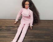 Barbie Slumber Party Teresa Soft Body Sleep Doll Bedtime 90s 1994 5.25