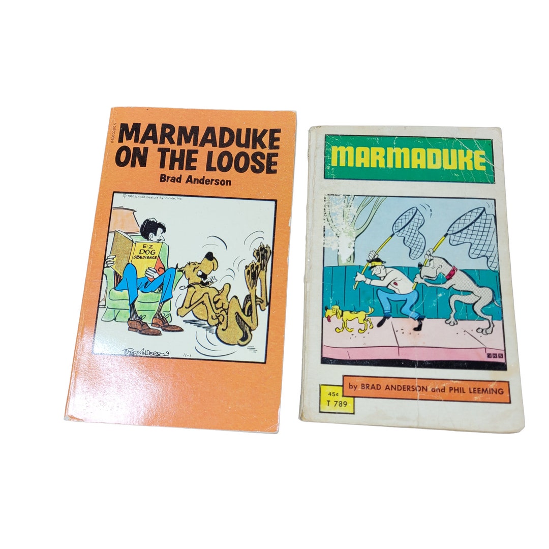 Marmaduke and Marmaduke on the Loose Two Comics Paperback Book Etsy