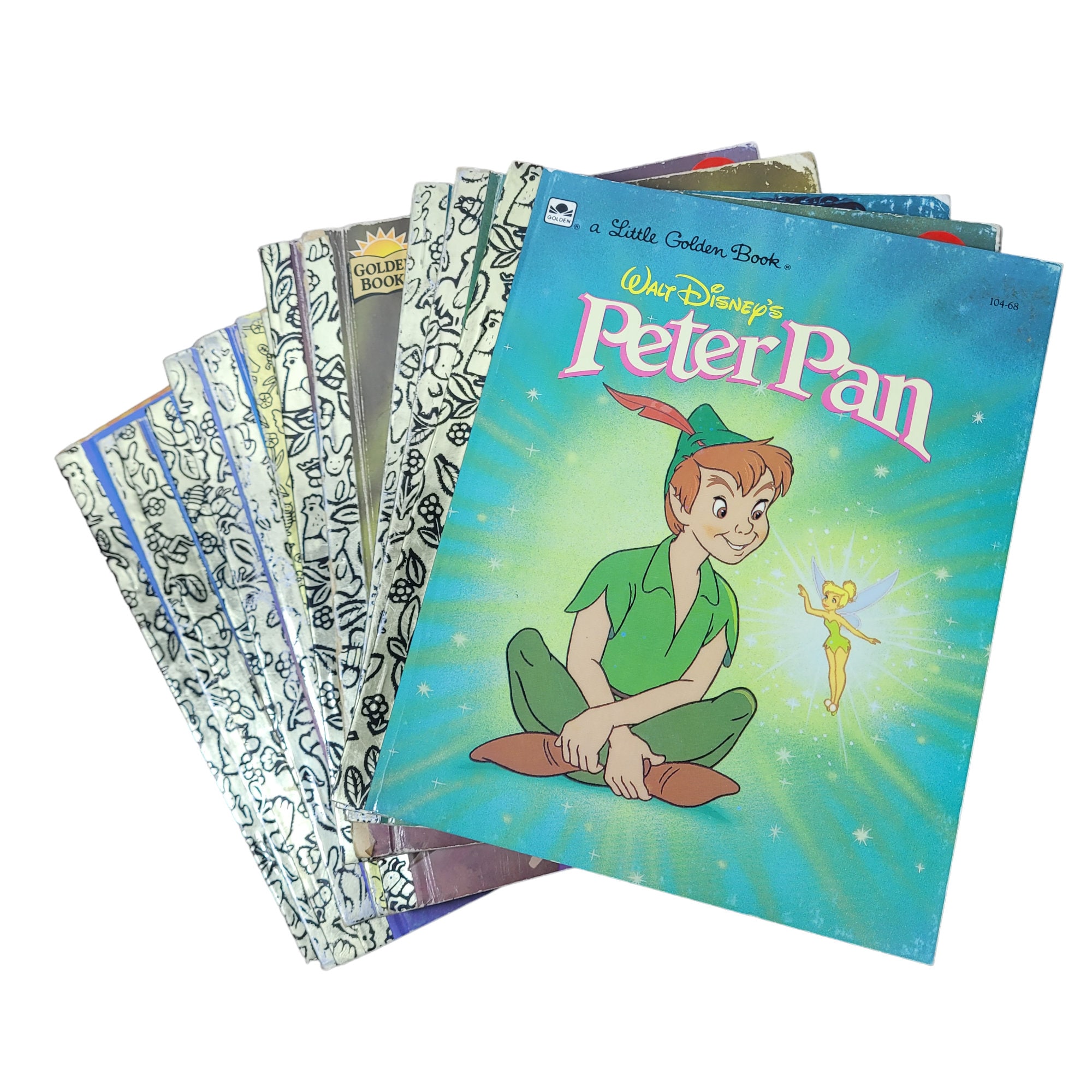 DISNEY Little GOLDEN Books Build A Book Lot Collection Choose