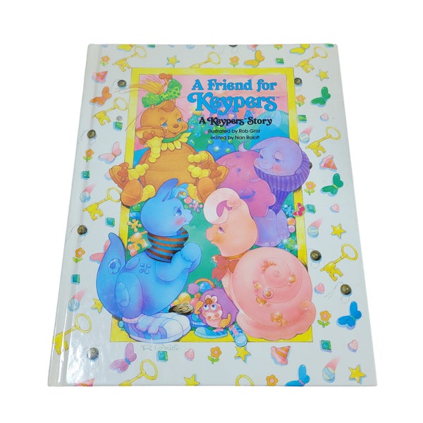 A Friend for Keypers A Keypers Story Vintage Tonka Toys Childrens Picture Book 80s 1985 P1195