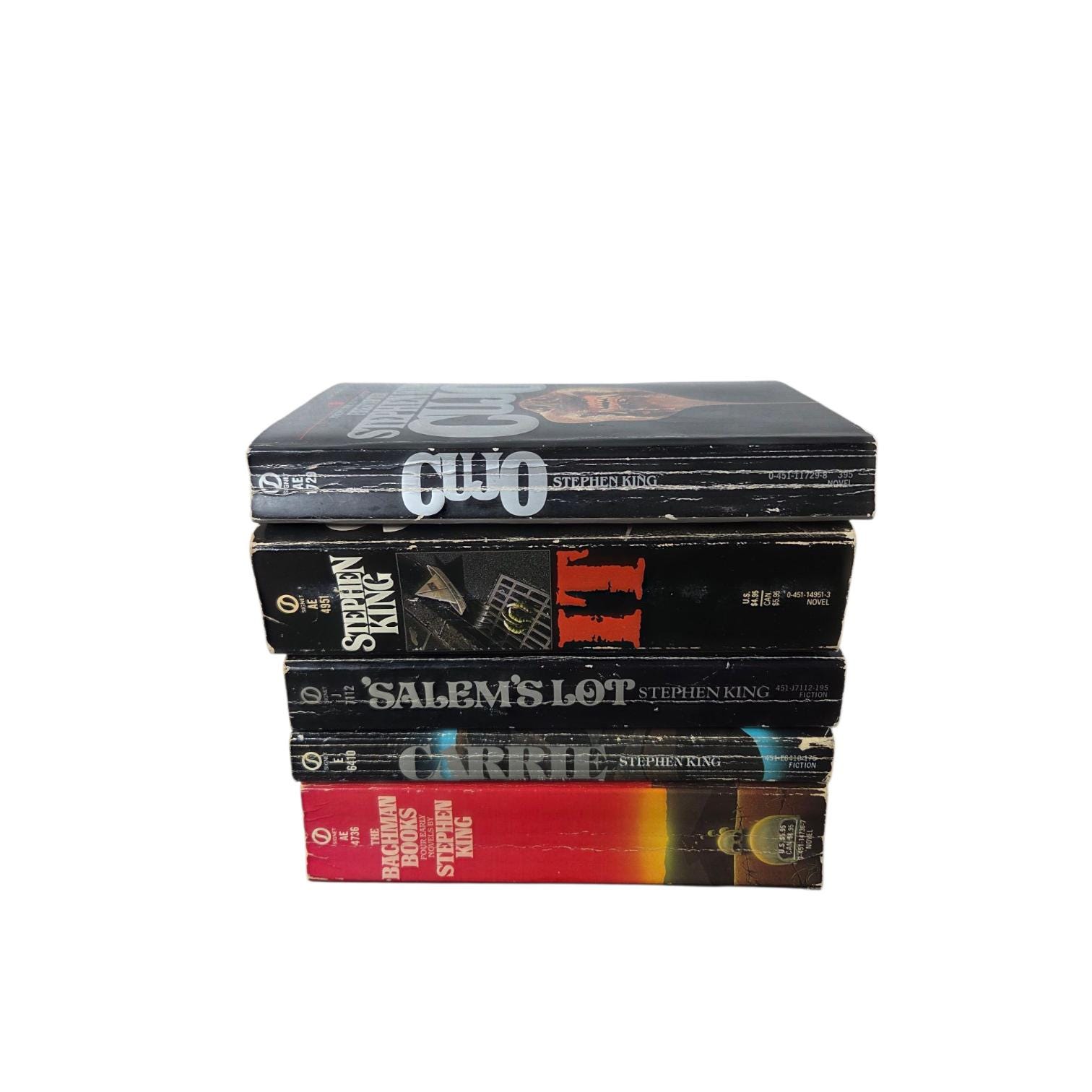 Signet Paperbacks STEPHEN KING Build a Book Lot Choose Titles First Signet Vintage ...