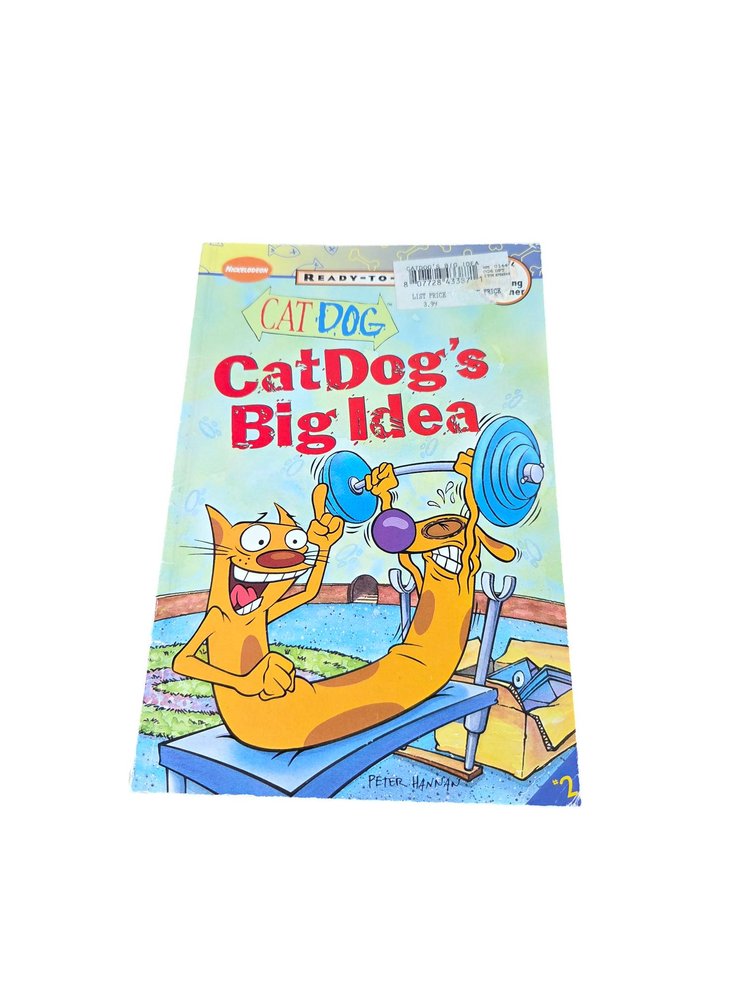 catdog 120本 Cat Dog Series Catdog's Big Idea Nickelodeon Paperback Picture