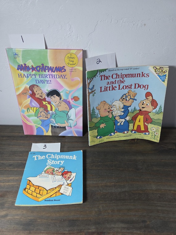 Alvin and the Chipmunks Picture Books VHS Choose Title Kids