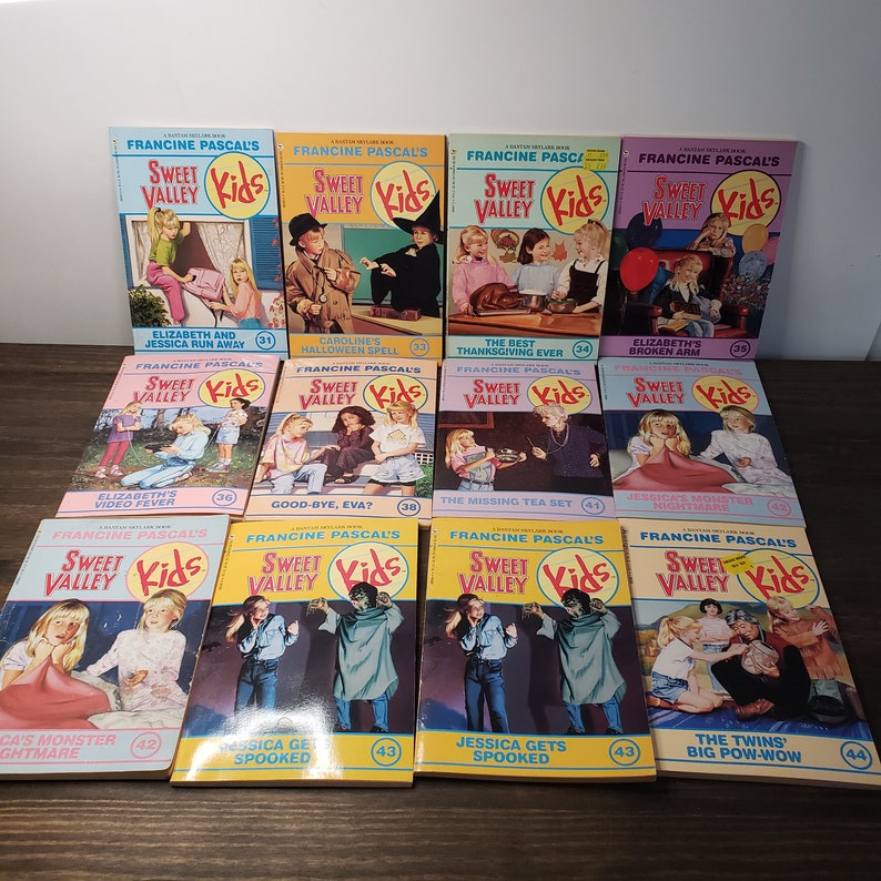 SWEET VALLEY KIDS Build a Book Lot Choose Title Books Francine Pascal 80s Young Adult Novels Fiction Chapter Books image 5