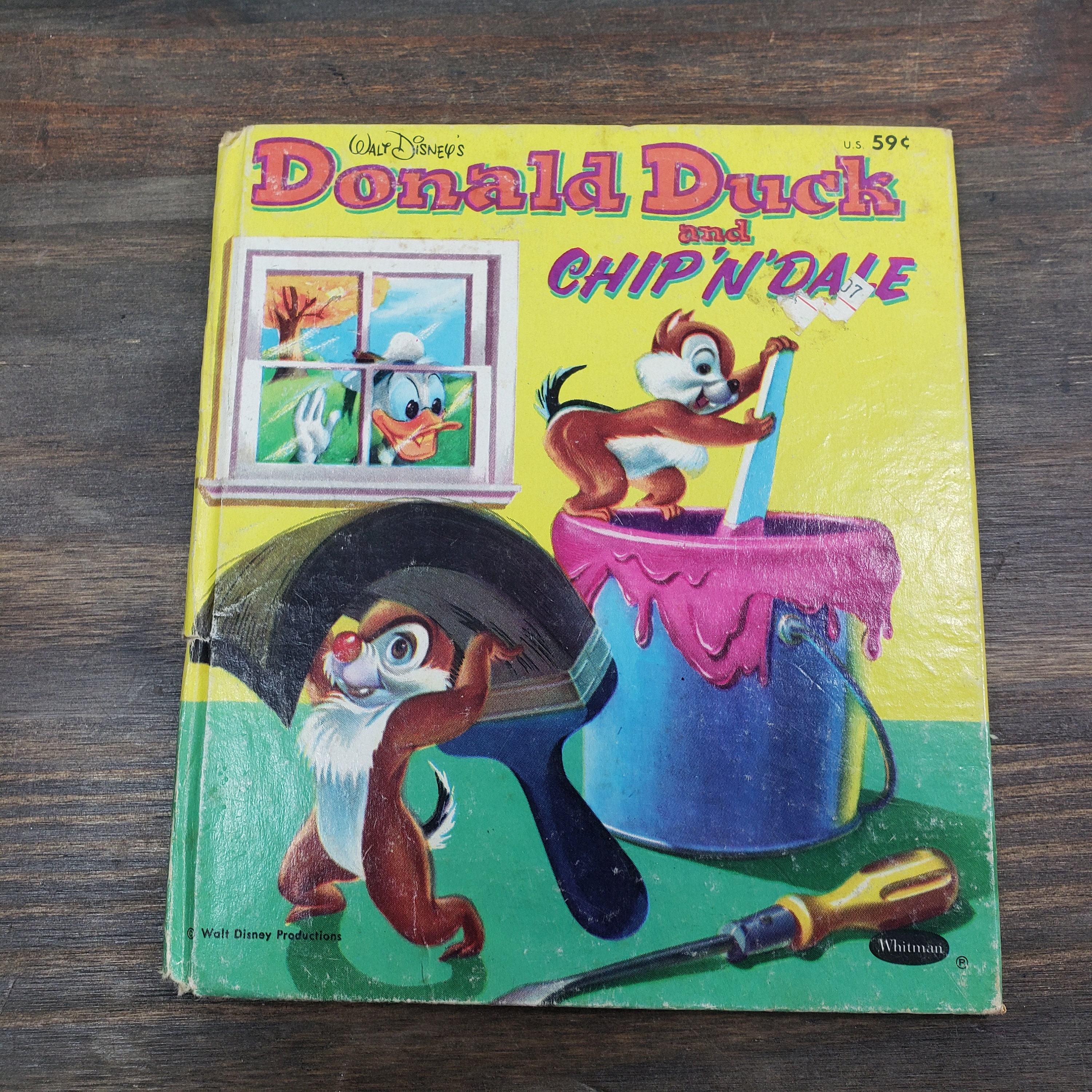 Donald Duck and Chip and Dale Walt Disney 1951 Tell-a-tale - Etsy India Donald Duck and Chip and Dale Walt Disney 1951 Tell-a-tale - Etsy India