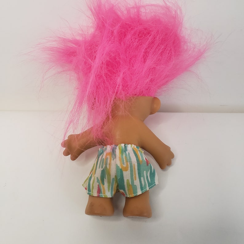 Troll Doll Russ Hot Pink Hair Swim Trunks 90s 9.16 | Etsy