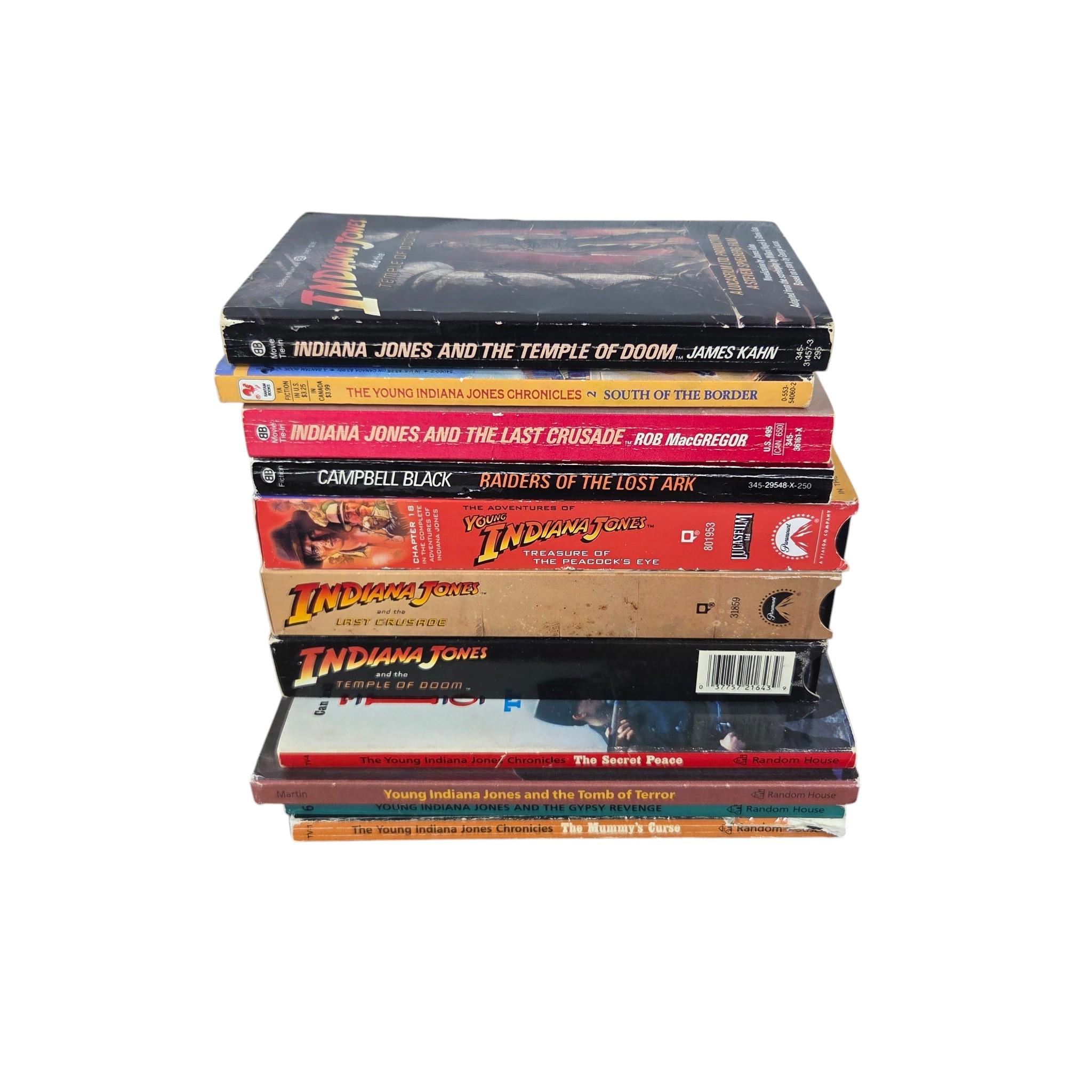 画像の２点 INDIANA JONES Paperback Books VHS Choose Title Vintage - Etsy