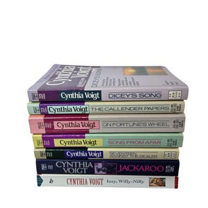 Calendar Papers Fortunes Wheel Homecoming Books Bundle Lotto di 7 Cynthia Voigt Copertina flessibile Vintage L3134
