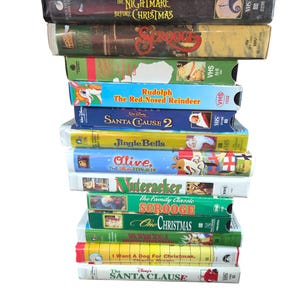 VHS CHOOSE Titles Holiday BB Christmas Easter Children&#39;s Family Kids Some Animated Video Cassette Tapes Movies Vintage 80s 90s