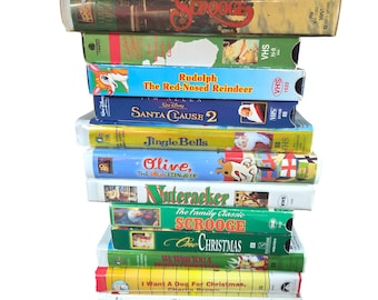 VHS CHOOSE Titles Holiday BB Christmas Easter Children's Family Kids Some Animated Video Cassette Tapes Movies Vintage 80s 90s
