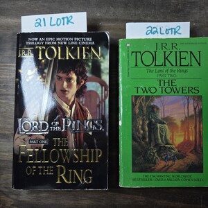 J. R. R. Tolkien Lord of the Rings Vintage Paperback Books Choose Title image 6