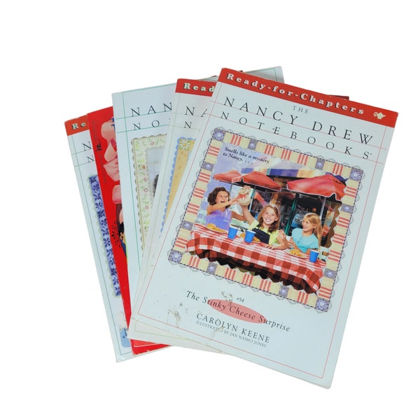 NANCY DREW NOTEBOOKS Series Build a Book Lot Choose Titles Paperback Books by Carolyn Keene 90s