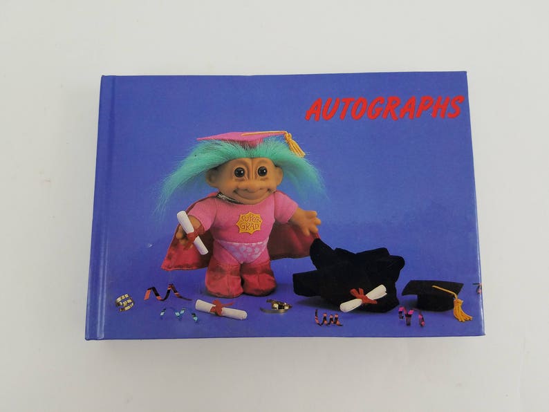 Trolls Autograph Books Lot of 3 Russ Paper