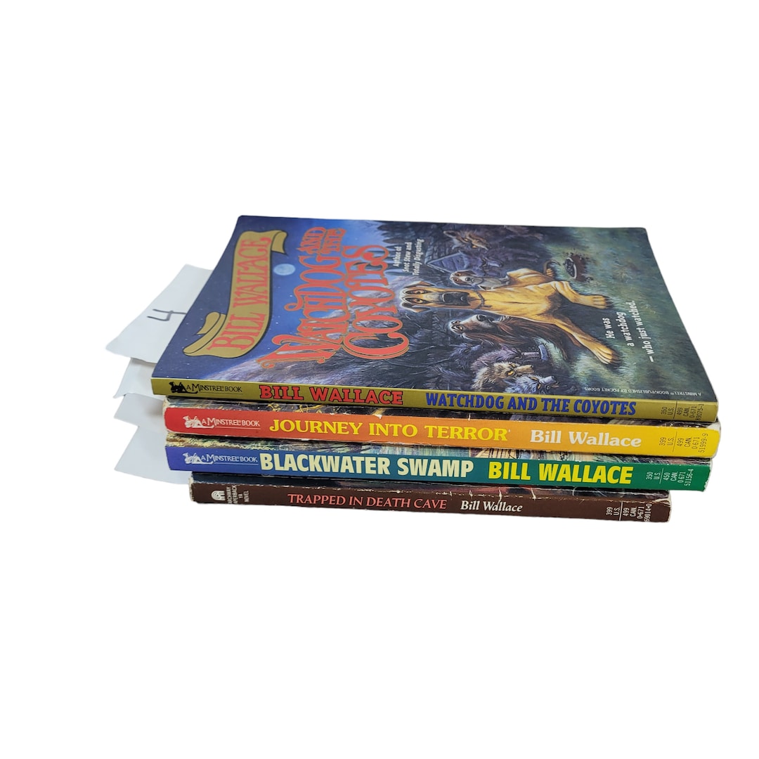 BILL WALLACE Build a Book Lot Choose Titles Paperback Books Vintage ...