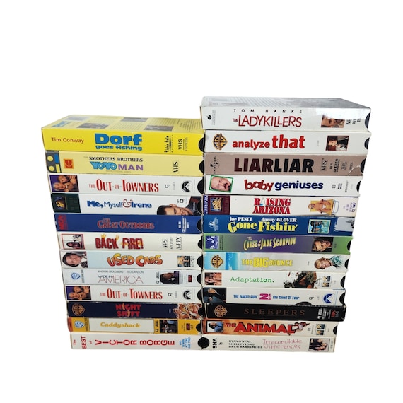 Comedy Crime VHS CHOOSE TITLES Video Cassette Tapes Movies Vintage