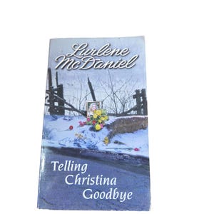 Telling Christina Goodbye Paperback Lurlene McDaniel Book Vintage 5124