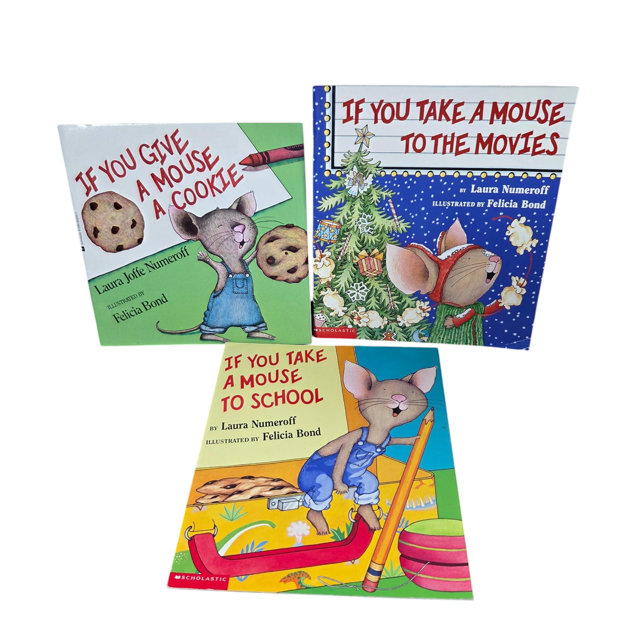 Mouse a Cookie Laura Numeroff, Books Lot of 3 PL738 - Etsy
