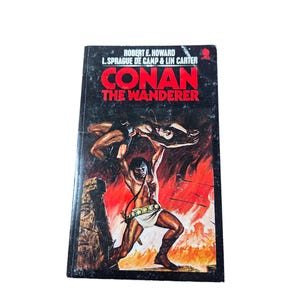 Conan the Wanderer by Robert E. Howard (1976, pb) John Duillo cover Sphere 5074