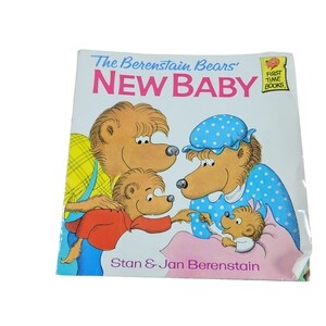 The Berenstain Bears The New Baby Softcover Picture Book 1984 P1194