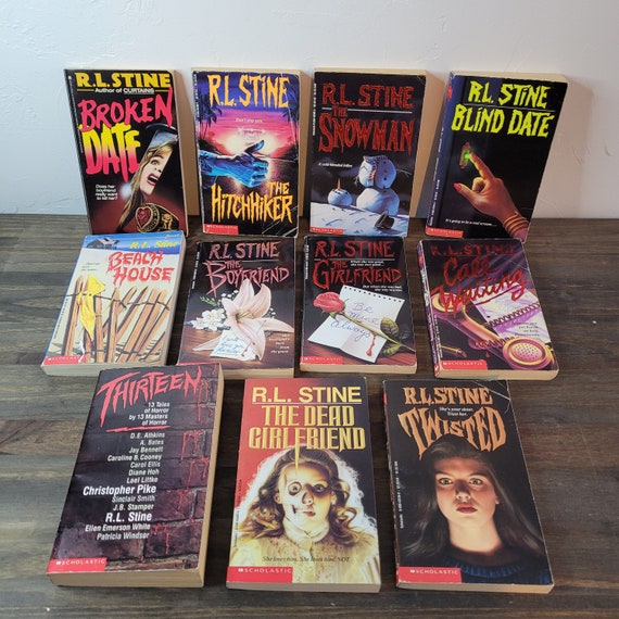 Lot Of 10 Young Adult Vintage Books mystery adventure action monsters  horror