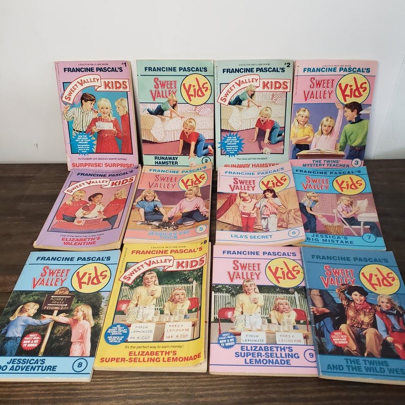 SWEET VALLEY KIDS Build a Book Lot Choose Title Books Francine Pascal 80s Young Adult Novels Fiction Chapter Books image 2