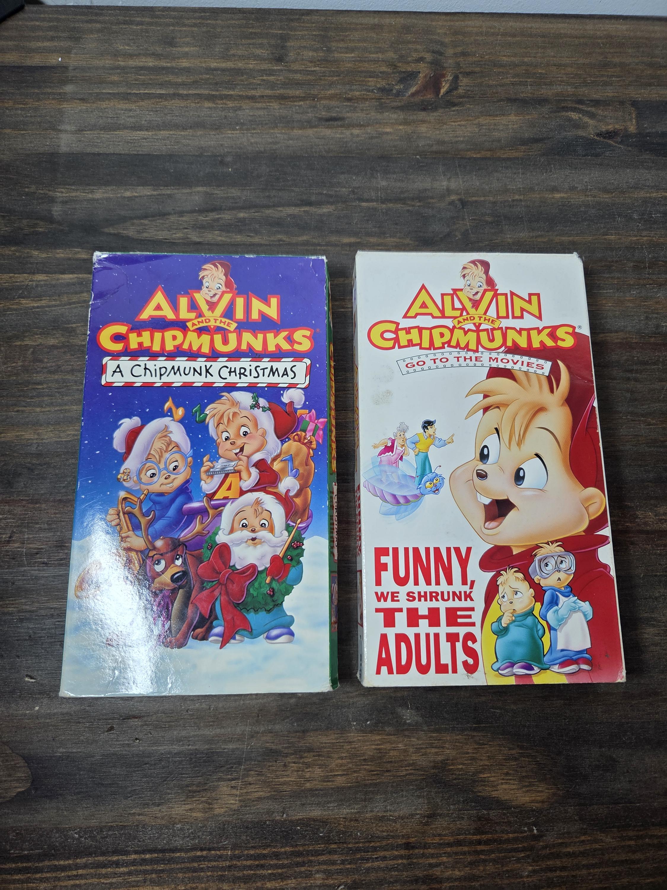 Alvin and the Chipmunks Picture Books VHS Choose Title Kids