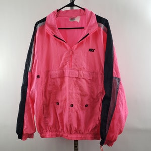 nike hot pink windbreaker