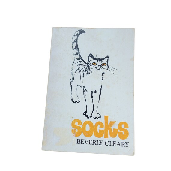Socks by Beverly Cleary Vintage 1973 1st PB Weekly Reader Book - Etsy