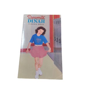 Dynamite Dinah di Claudia Mills, libro tascabile del 1990, annata 4989