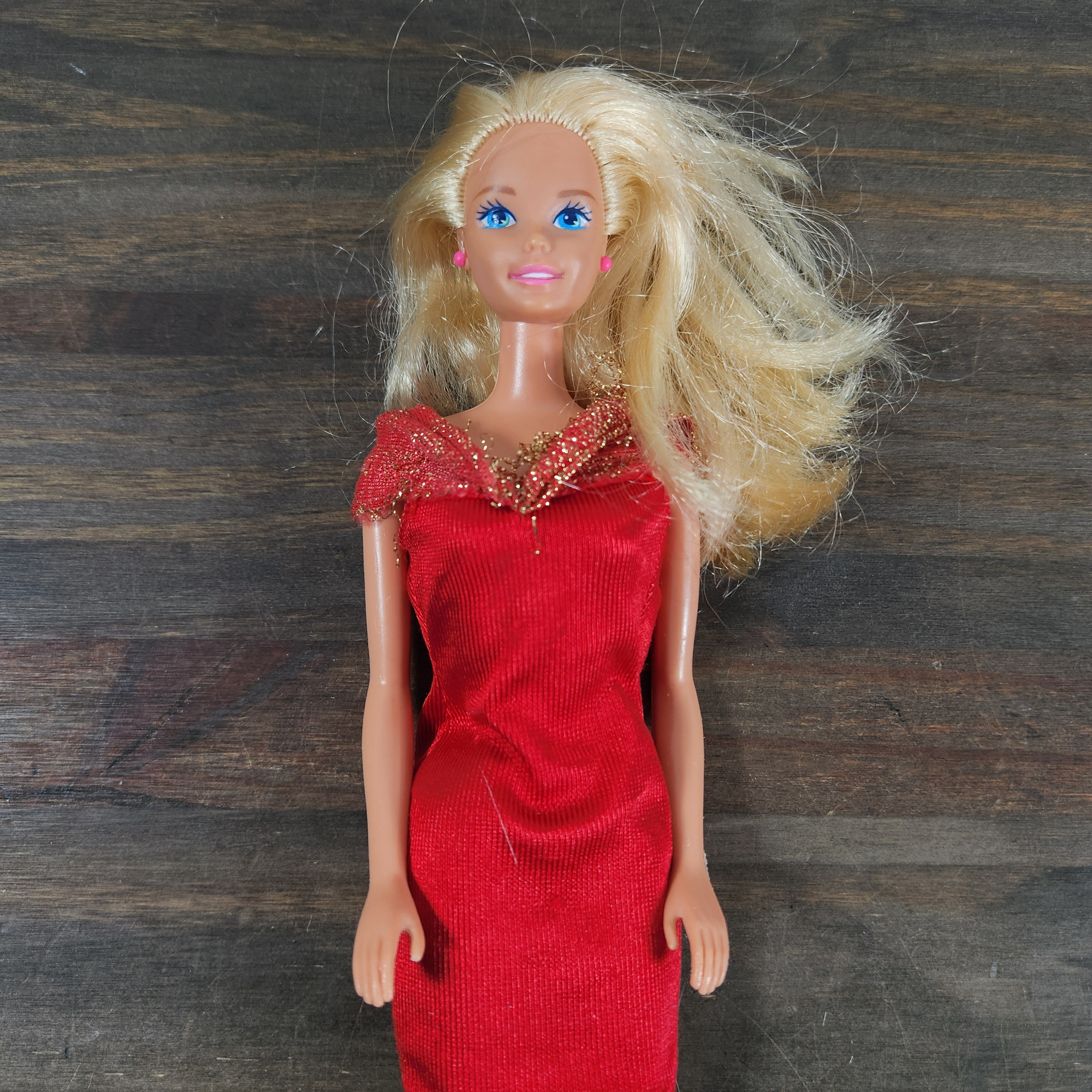 short red dress barbie Gold Label African American Barbie Doll - Silkstone Body, Little Red Dress Collection