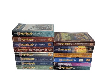 DRAGONLANCE Dragon Lance Build a Book Lot Choose Titles D&D Dungeons and Dragons Paperbacks Series 90s Fantasy Weis Hickman