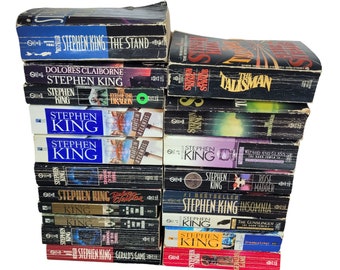 STEPHEN KING Build a Book Lot Choose Titles Vintage Paperbacks
