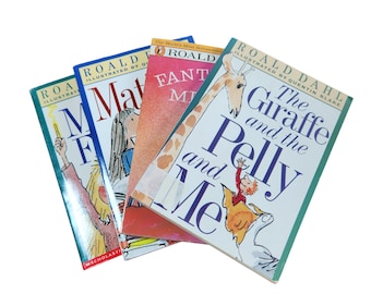 Ronald Dahl Paperback Books Bundle Lot of 4 L2788