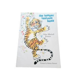 The Temper Tantrum Book by Preston, Edna M.; Bennett, Rainey P2264