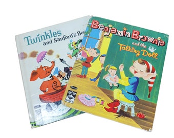 TOP TOP Tales Whitman Build a Bundle Lot Choose Titles Benjamin Brownie Twinkles and Sanford's Boat