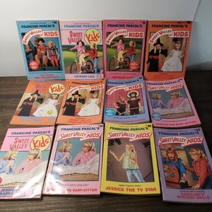 SWEET VALLEY KIDS Build a Book Lot Choose Title Books Francine Pascal 80s Young Adult Novels Fiction Chapter Books image 3