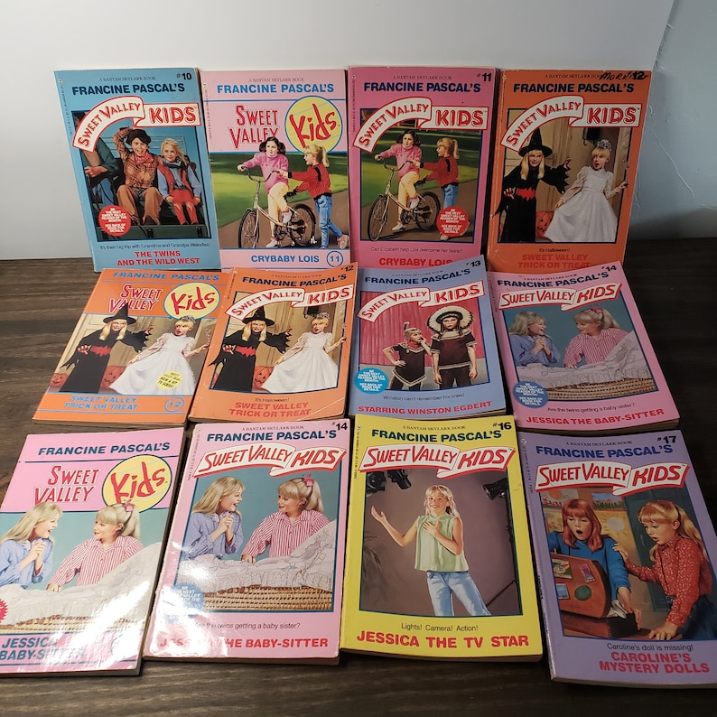 SWEET VALLEY KIDS Build a Book Lot Choose Title Books Francine Pascal 80s Young Adult Novels Fiction Chapter Books image 3