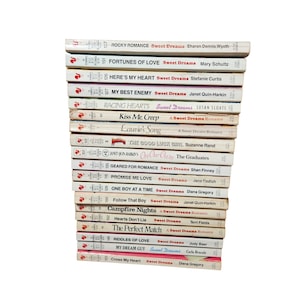 Süße Träume Wählen Sie Titel Serie Vintage Teen YA Romanze 80er Jahre Bücher Taschenbuch Belletristik