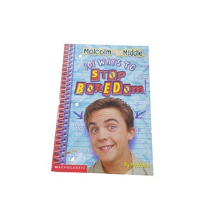 101 modi per fermare la noia Libro MALCOLM in the MIDDLE Tv Show Libro Frankie Muniz 4529