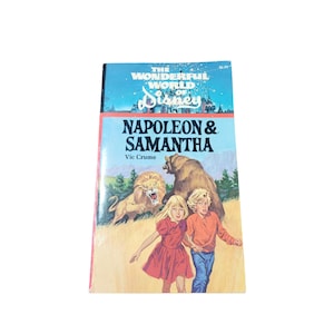 Meraviglioso mondo Disney NAPOLEON & SAMANTHA di Vic Crume! Raro brossura 4800