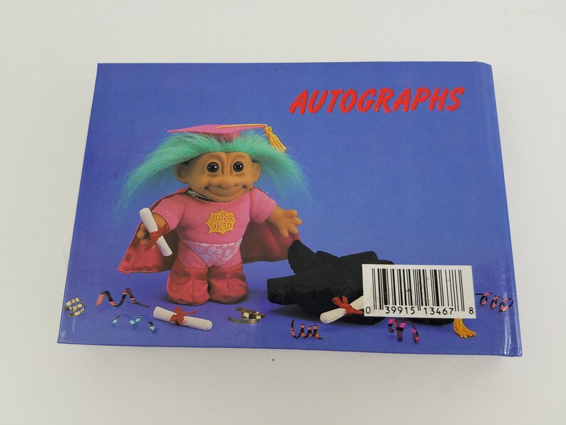 Trolls Autograph Books Lot of 3 Russ Paper