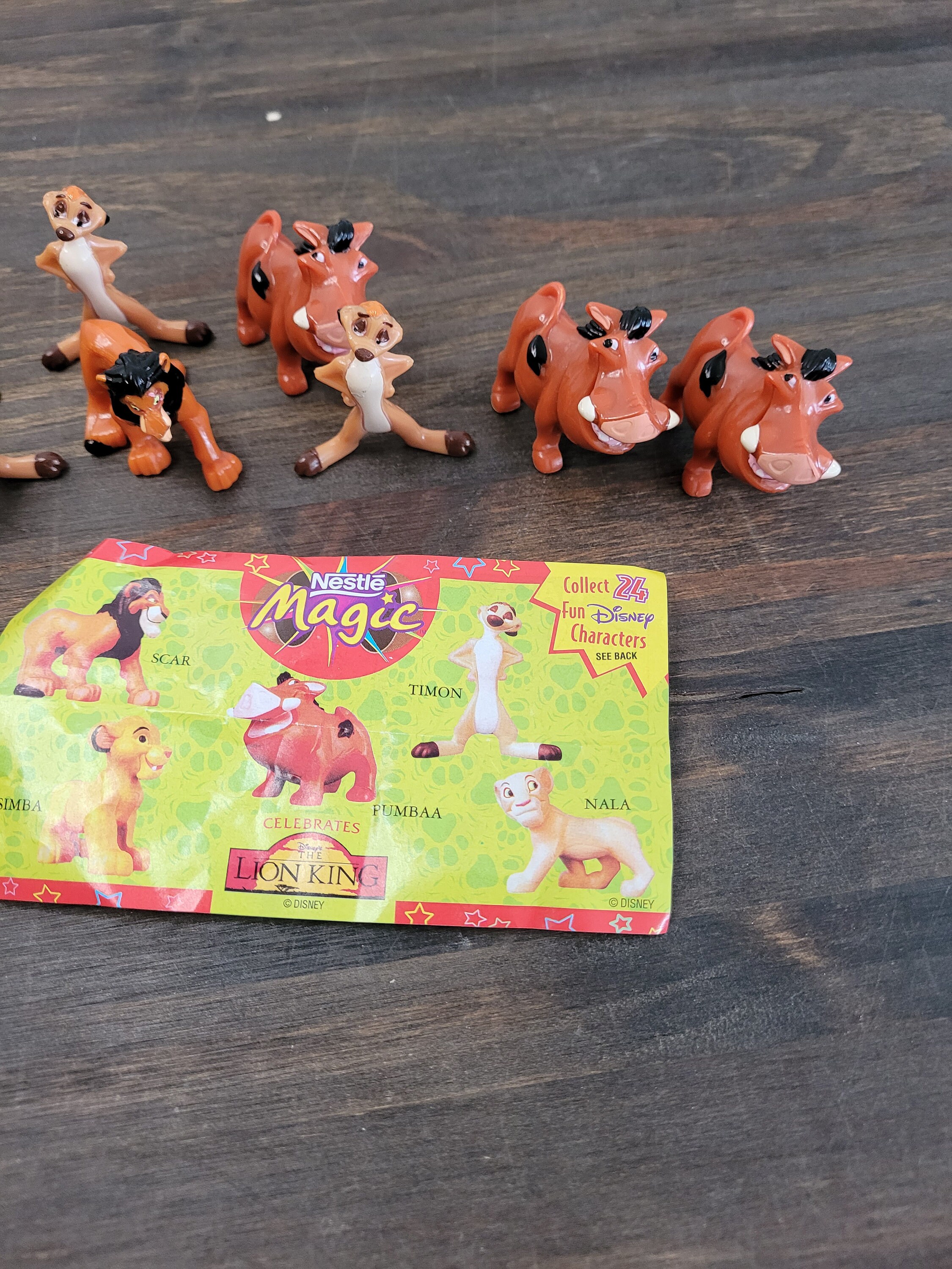 Lion King Disney Nestle Magic Mini Figures Toys Lot 7.14 | Etsy