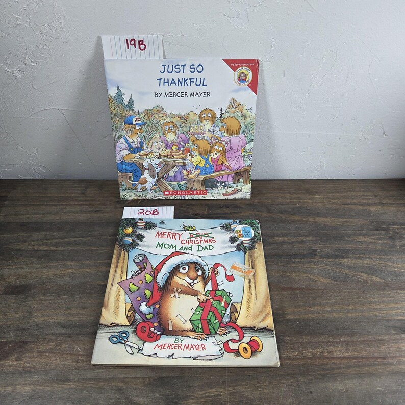 MERCER MAYER Little Critter Monster Critter Kids Series Build a Book Lot Choose Titles Picture Childrens Paperback PIcture Books BB image 8